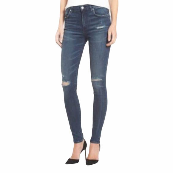 Madewell Denim - MADEWELL Skinny Skinny distressed jeans sz 29